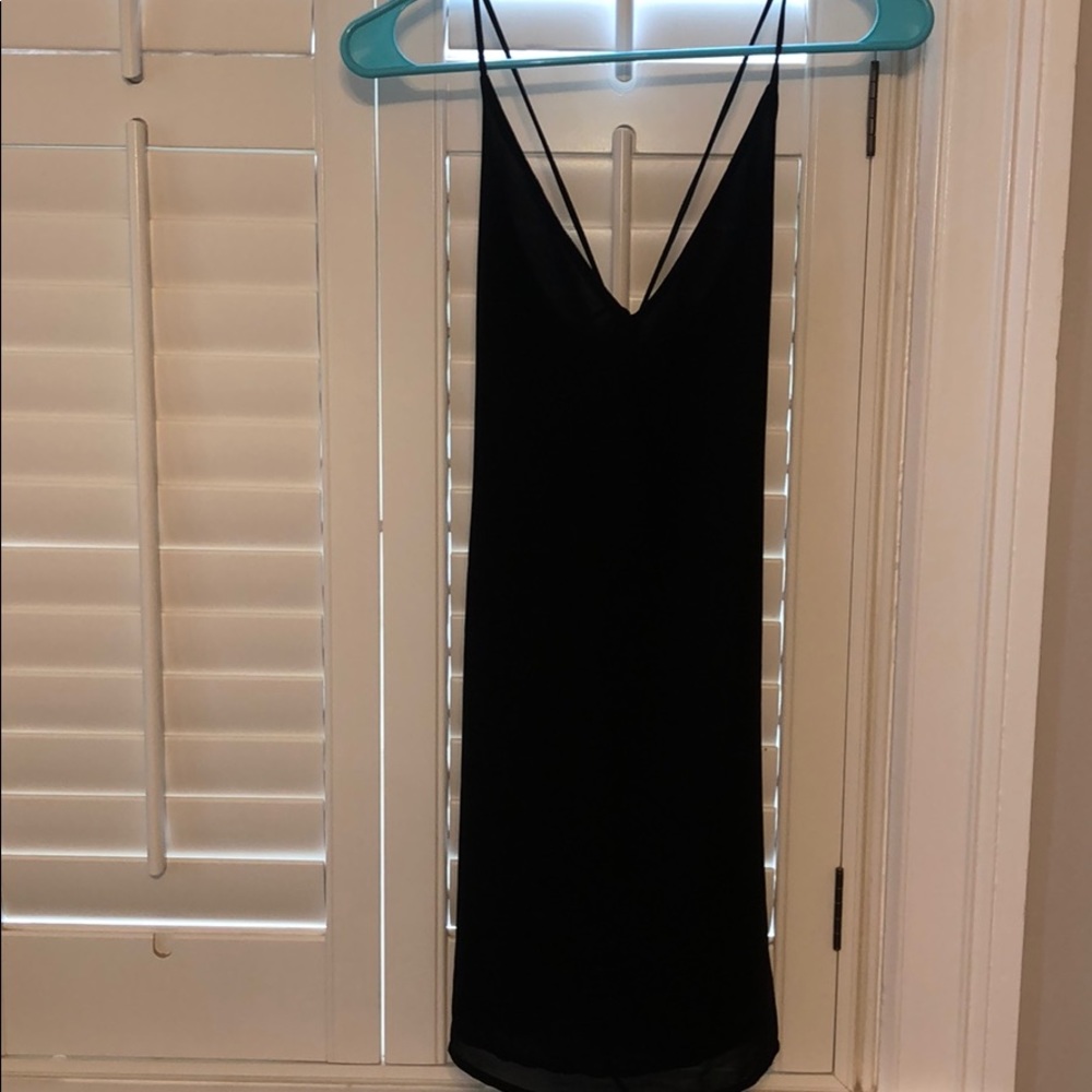 REVOLVE - LUCCA BLACK SHIFT DRESS